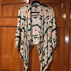 Lightweight Aztec cardigan